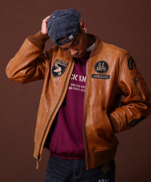 楽天市場】☆SALE｜AVIREX 公式通販｜《COLLECTION》AGED LEATHER TYPE 