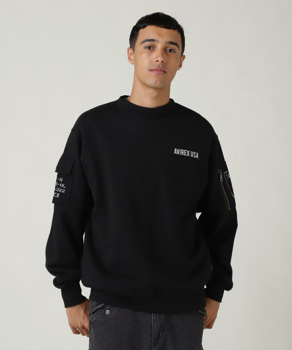 楽天市場】AVIREX 公式通販｜FATIGUE CREW NECK SWEAT / ファティーグ 