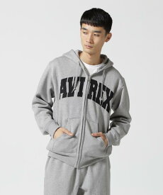 AVIREX 公式通販｜【DAILY/デイリー】ZIP UP SWEAT PARKA LOGO / ジップアップ スウェット パーカー ロゴ(アビレックス アヴィレックス)メンズ 男性