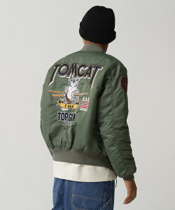 AVIREX ʔ́bTOMCAT MA-1 / gLbg MA-1(ArbNX ABbNX)Y j