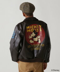 AVIREX 公式通販｜【再入荷】《Disney Collection》A-2 FLIGHT JACKET MICKEY(アビレックス アヴィレックス)メンズ 男性