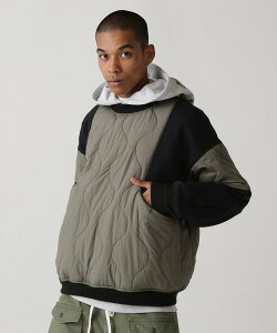 SALEbAVIREX ʔ́bsAVIREX × EXPANSIONtCOMBI CREW JACKET / Rr N[ WPbg(ArbNX ABbNX)Y jZ[iɂ ԕis