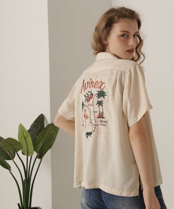 楽天市場】AVIREX 公式通販｜S/S SHIRT ”FLAMINGO”/半袖シャツ 