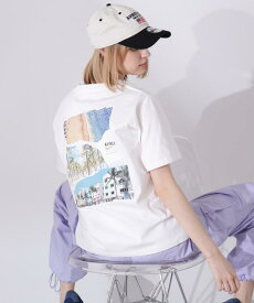 AVIREX 公式通販｜《直営店限定》BACK PHOTO T-SHIRT/バック フォト Tシャツ(アビレックス アヴィレックス)レディース 女性