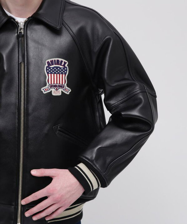 楽天市場】AVIREX 公式通販｜SIGNATURE VARSITY JACKET/シグネチャー 