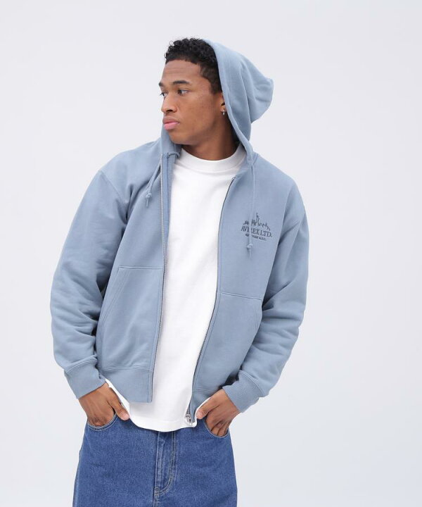 楽天市場】AVIREX 公式通販｜VARSITY LOGO ZIP SWEAT PARKA NYC 