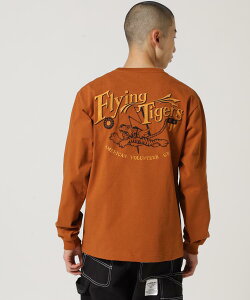 AVIREX ʔ́bsWEBDEPOTtMILITARY MOTIF LONG SLEEVE T-SHIRT / ~^[`[t  TVc(ArbNX ABbNX)Y j fB[X 