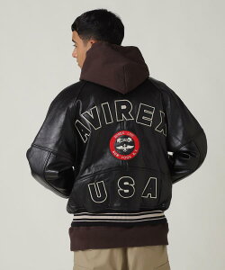 AVIREX ʔ | AJX|[c̒ԁuA[hWPbgvAI[U[ŎdグAVIREX̃OZ[fBo[VeBWPbg/VARSITY JACKET(ArbNX/ABbNX)