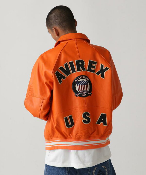 楽天市場】AVIREX 公式通販｜LIGHT SIGNATURE VARSITY JACKET/ライト 