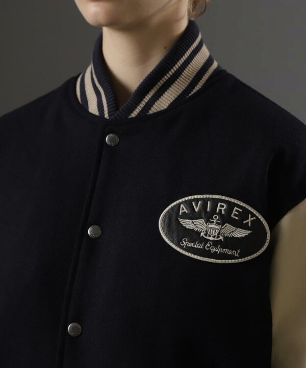 楽天市場】AVIREX 公式通販｜L-STADIUM JACKET SIGNATURE LOGO 