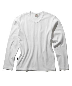 AVIREX ʔ́bsDAILY/fC[tMINI WAFFLE V NECK T-SHIRT/~jbt  VlbN TVc(ArbNX ABbNX)Y j