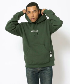 AVIREX 公式通販｜《WEB＆DEPOT限定》スモールロゴの入ったシンプルなスウェットパーカーA STAR PULL PARKA / Aスター プルパーカー(アビレックス アヴィレックス)メンズ 男性 レディース 女性 ユニセックス