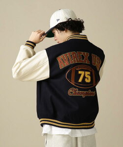 AVIREX ʔ́bsWEB&DEPOTtSKOOKUM VARSITY JACKET/XN[J @[VeB WPbg(ArbNX ABbNX)Y j fB[X 