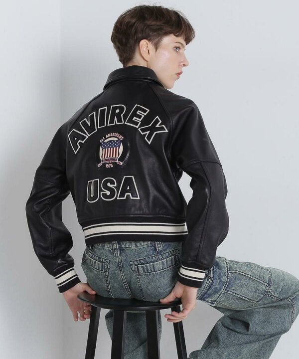 楽天市場】AVIREX 公式通販｜《直営店限定》LIGHT SIGNATURE VARSITY 