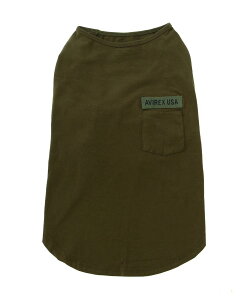 AVIREX ʔ́byDOG WEAR/hbOEFAzt@eB[O TVc/FATIGUE T-SHIRT/BIG SIZE(ArbNX ABbNX)hbOEGA  