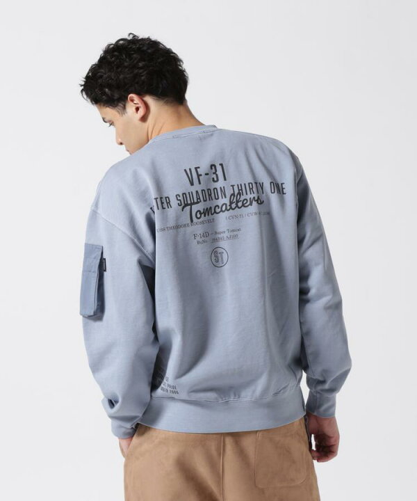 楽天市場】AVIREX 公式通販/FADE WASH MIL. POCKET SWEAT / フェイド 
