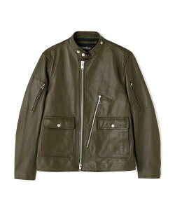 AVIREX ʔ́bLEATHER MILITARY RIDERS JACKET/U[ ~^[ C_[X WPbg(ArbNX ABbNX)Y j
