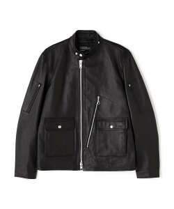 AVIREX �����ʔ́bLEATHER MILITARY RIDERS JACKET/���U�[ �~���^���[ ���C�_�[�X �W���P�b�g(�A�r���b�N�X �A���B���b�N�X)�����Y �j��