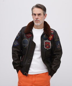 AVIREX ʔ́byēוzs50th AnniversarytG-1 TOP GUN / G-1 gbvK(ArbNX ABbNX)Y j