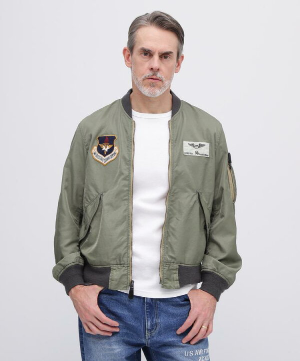 楽天市場】AVIREX 公式通販/《50th Anniversary》WASHED L-2B 
