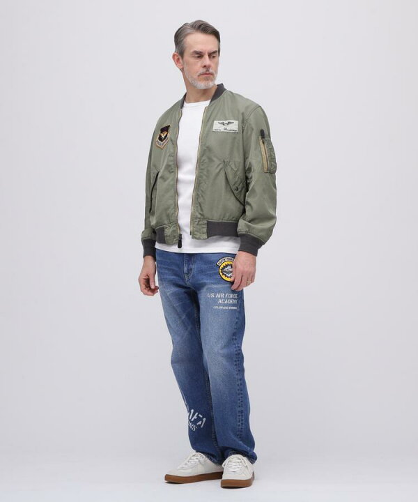 楽天市場】AVIREX 公式通販/《50th Anniversary》WASHED L-2B 