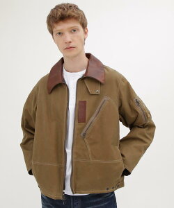 AVIREX �����ʔ́b�sOiled & Weathered Collection�tMILITARY FABRIC K-2 CUSTOMS/�~���^���[ �t�@�u���b�N K-2 �J�X�^��(�A�r���b�N�X �A���B���b�N�X)�����Y �j��