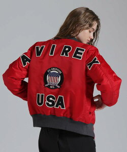 AVIREX ʔ́byēוzs50th AnniversarytMA-1 SIGNATURE BIG LOGO/MA-1 VOl`[ rbO S(ArbNX ABbNX)fB[X 