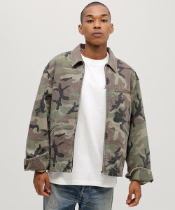 AVIREX ʔ́bCAMO DUCK JACKET / J _bN WPbg(ArbNX ABbNX)Y j