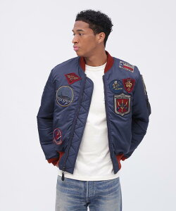 ZAVIREX ʔ́bTOP GUN MA-1 CUSTOM / gbvK MA-1 JX^(ArbNX ABbNX)Y j