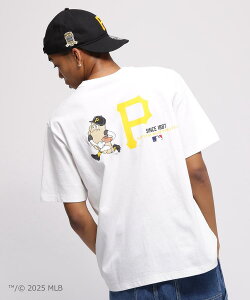 AVIREX ʔ́bAVIREX × PITTSBURGH PIRATES T-SHIRT(ArbNX ABbNX)Y j