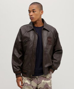AVIREX �����ʔ́b�sWEB&DEPOT����tLIGHT SIGNATURE VARSITY JACKET / ���C�g �V�O�l�`���[ �o�[�V�e�B �W���P�b�g(�A�r���b�N�X �A���B���b�N�X)�����Y �j��