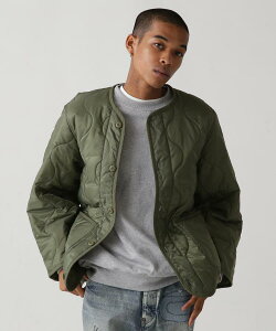 ZAVIREX ʔ́bQUILTING LINER JACKET / LeBO Ci[ WPbg(ArbNX ABbNX)Y j7833952016