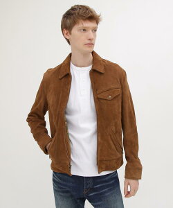 AVIREX ʔ́bGOAT SUEDE SPORTS JACKET/S[gXG[h X|[cWPbg(ArbNX ABbNX)Y j