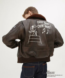 AVIREX ʔ́bR{[V3eIsAVIREX × PEANUTStG-1 FLYING ACE/G-1 tCOG[X /s[ibc / Xk[s[(ArbNX ABbNX)Y j