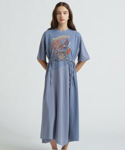 AVIREX �����ʔ́b�s���c�X����tREMAKE�]STYLE DRESS WITH EAGLE PRINT/�����C�N �X�^�C�� �h���X �C�[�O���v�����g(�A�r���b�N�X �A���B���b�N�X)���f�B�[�X ����