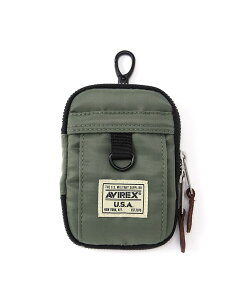 AVIREX �����ʔ́bFLIGHT NYLON �hKEY CASE�h/�t���C�g�i�C���� �g�L�[�P�[�X�h(�A�r���b�N�X �A���B���b�N�X)�����Y �j�� ���f�B�[�X ���� �j�����p ���j�Z�b�N�X