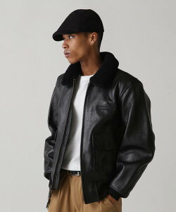 AVIREX �����ʔ́bG-1 FLIGHT JACKET ANTIQUE LAMB / G1 �t���C�g�W���P�b�g �A���e�B�[�N����(�A�r���b�N�X �A���B���b�N�X)�����Y �j��(7834950017)