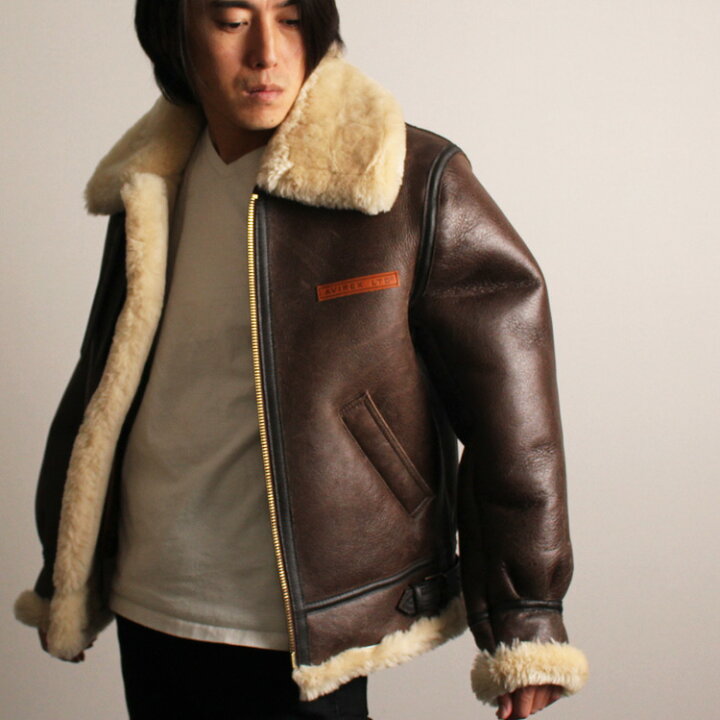 楽天市場】AVIREX 公式通販 | AVIREX B-3 /ムートン フライト  