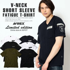 AVIREX 公式通販・オンライン | ファティーグ Vネック Tシャツ/SS FATIGUE V-NECK T-SHIRT/アヴィレックス/AVIREX(アビレックス アヴィレックス)メンズ 男性