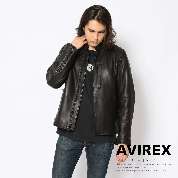 楽天市場】AVIREX 公式通販 | スタンド シングル ライダース