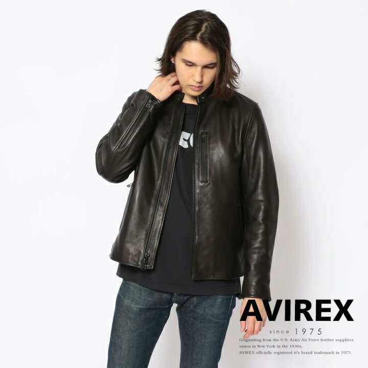 楽天市場】AVIREX 公式通販 | スタンド シングル ライダース 