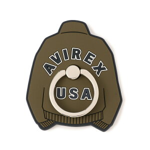 AVIREX ʔ | VR X}zO MA-1 S/SMART PHONE RING MA-1 LOGO(ArbNX ABbNX)