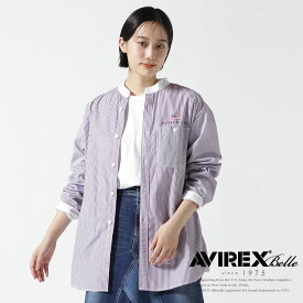 AVIREX 公式通販 | クレイジー パターン ストライプ シャツ / L-CREZY PATTERN STRIPE SHIRT(アビレックス アヴィレックス)レディース 女性