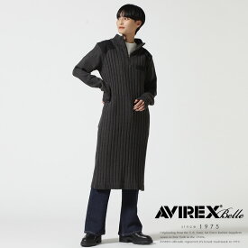 ☆★タイムセール｜AVIREX 公式通販 | NEW TURTLE PATCH KNIT ONEPIECE/タートル ニット パッチ ワンピース(アビレックス アヴィレックス)レディース 女性※セール品につき交換 返品不可