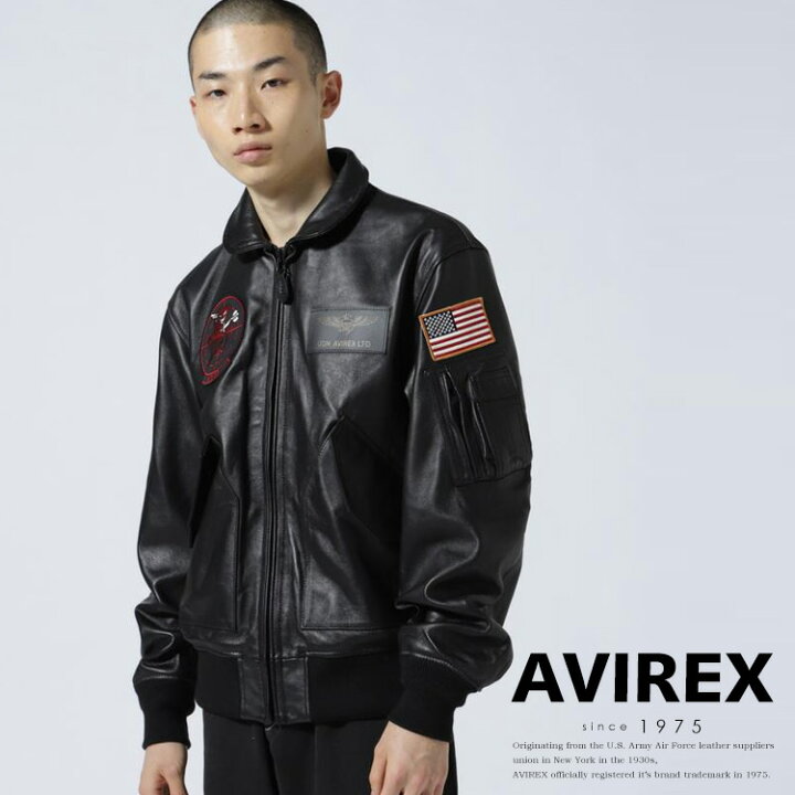 楽天市場】AVIREX 公式通販 | LEATHER TYPE CWU 36P/レザー 