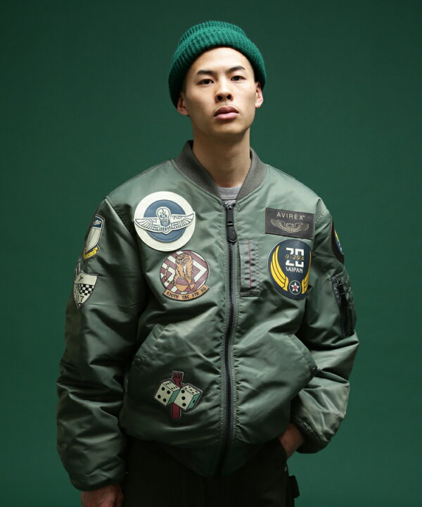 希少＆美品】AVIREX トップガンG-1 フライトジャケット ワッペンM 