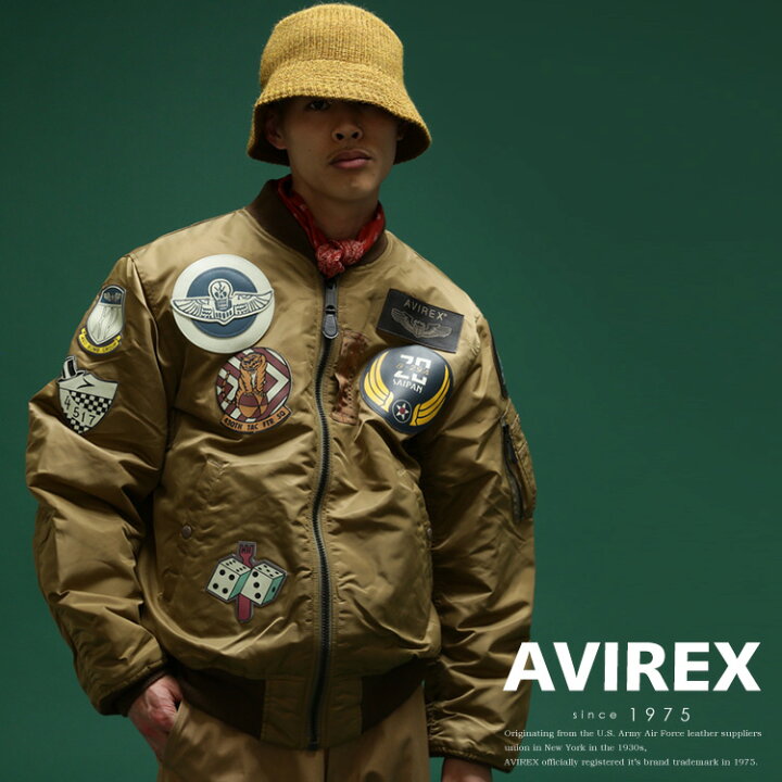 楽天市場】AVIREX 公式通販｜映画「トップガン」で主人公が着用してい 