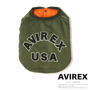 AVIREX ʔ́bsDOG WEAR/hbO EFAtMA-1 LOGO / MA-1 S / FB t`uhbO(ArbNX ABbNX)hbOEGA  