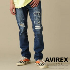 ★SALE｜AVIREX 公式通販 |EASY SKINNY JEANS / イージー スキニー ジーンズ(アビレックス アヴィレックス)メンズ 男性※セール品につき交換 返品不可