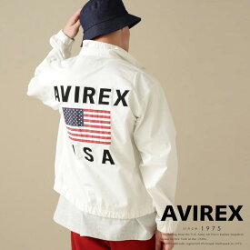 ☆★タイムセール｜AVIREX 公式通販 | STAND ZIP JACKET U.S. FLAG / スタンド ジップ ジャケット USフラッグ(アビレックス アヴィレックス)メンズ 男性※セール品につき交換 返品不可